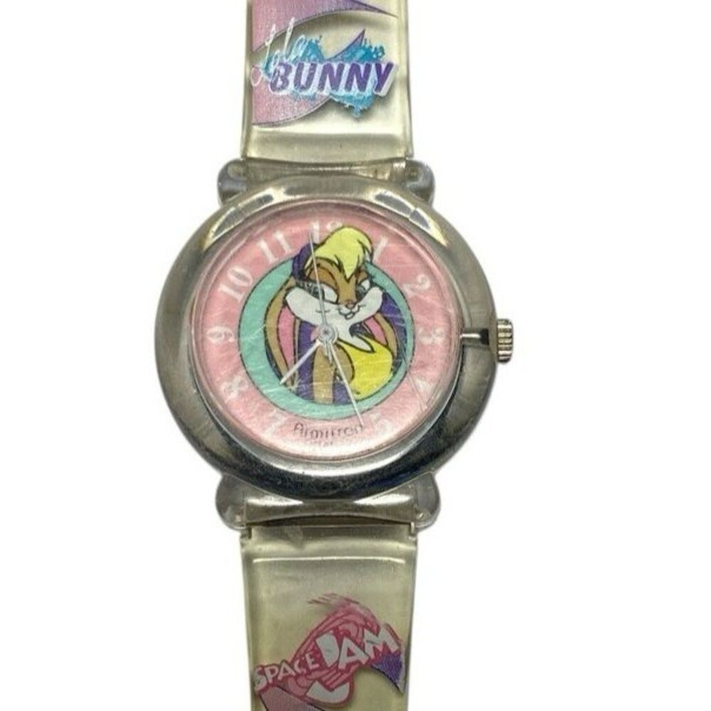 Vintage 1996 Space Jam Lola Bunny Armitron Watch Looney Tunes -Working